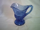 Avon Fostoria Mt. Vernon Cobalt Blue Pitcher — photo 1