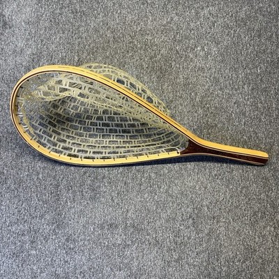 Vintage Cortland Fairplay Bamboo Wooden Trout Fishing Net