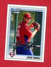 2010 Bowman Draft Prospects  Jesse Biddle #BDPP6