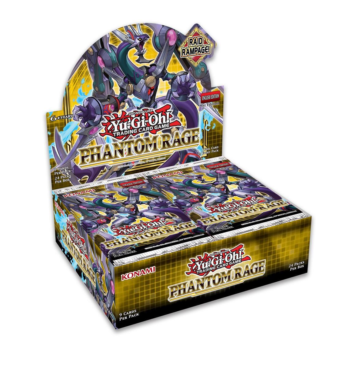 Thumbnail - Case Ygo - Phantom Rage Yu Gi Oh Mit 12 Boxen A 24 Packs