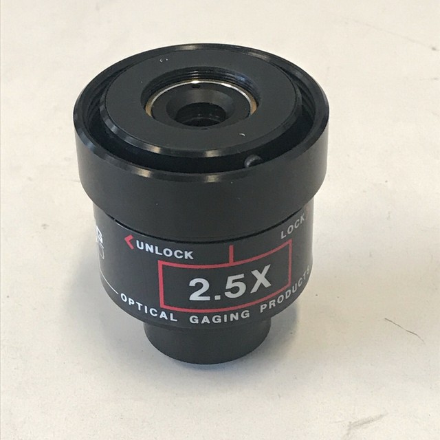 Optical Gaging Products 2.5x Objective Lens P/N 523146 eBay