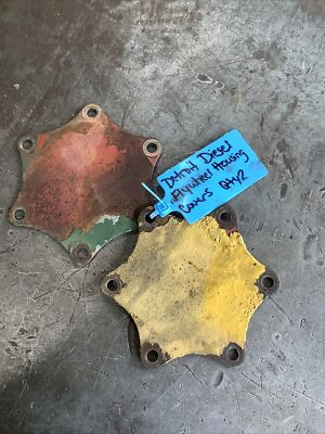 #ad Detroit Diesel Flywheel Housing Small Cover Plates $30.00