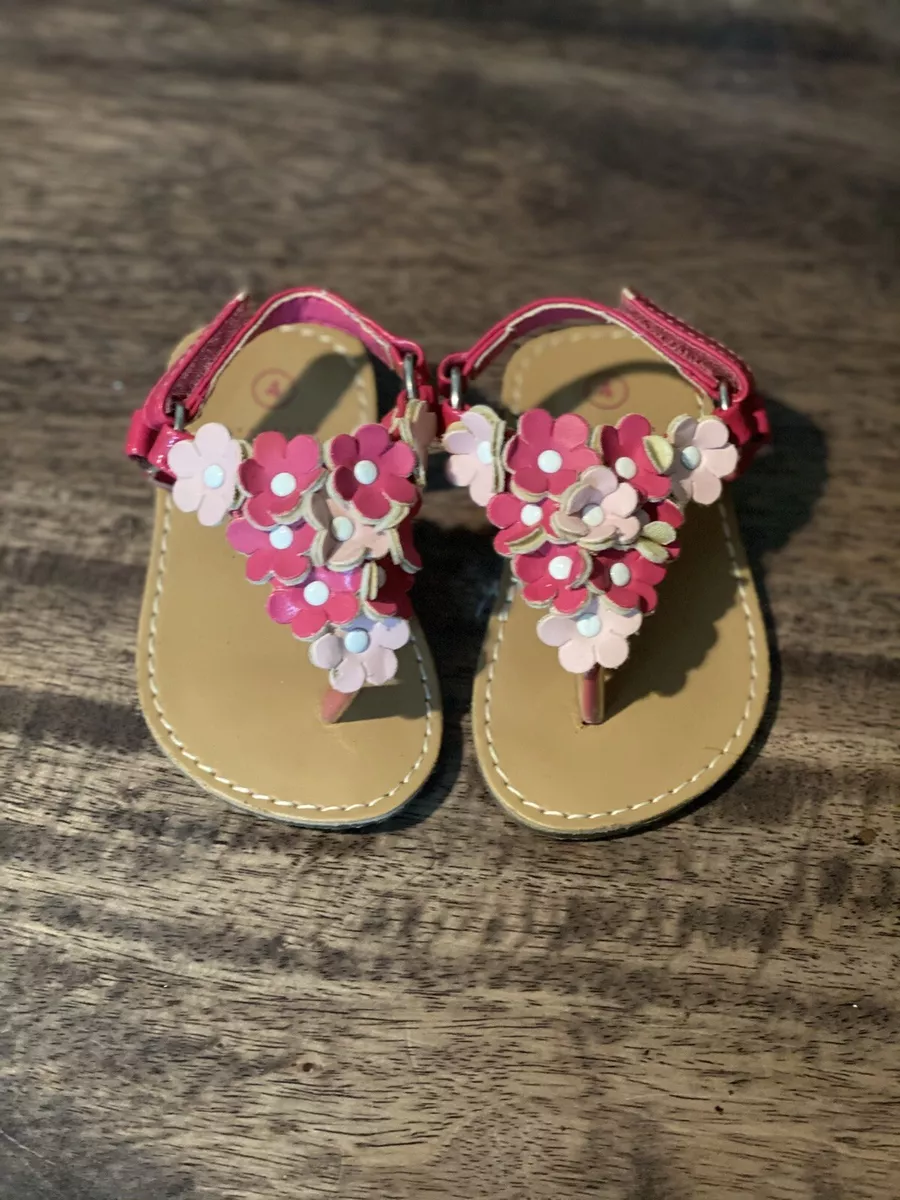 Baby flower deals sandals