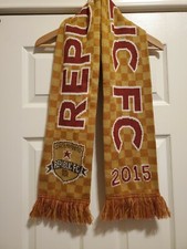 GLORY GLORY SACRAMENTO 2015 SACRAMENTO REPUBLIC KNIT SCARF