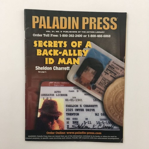 Paladin Press Magazine Vol 31 5 Secrets of A BackAlley ID Man by