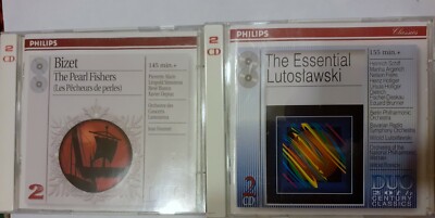Doppi CD a scelta fra: Lutoslawski oppure Bizet - Philips