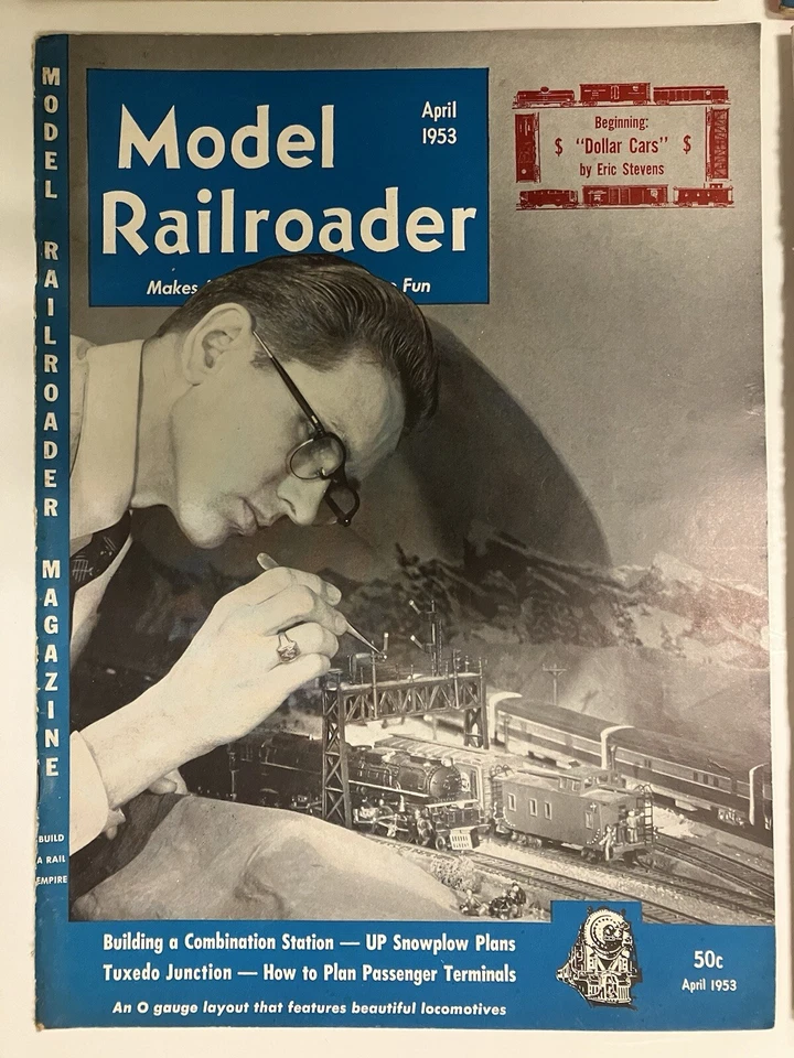 The Model Railroader Magazine Lot of 7 Issues 1953 - Image 4 of 4