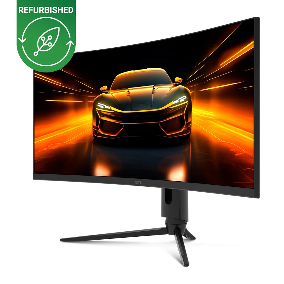ODYS XP34 PRO-X 34 Zoll Curved Gaming Monitor Gebraucht B1