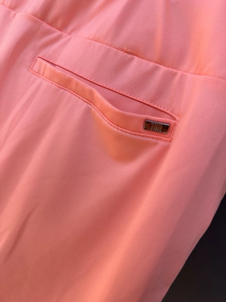 Tail Tennis Skirt L Skort Shorts Lined Neon Orange Pockets Studded Pickleball Tail Tennis Skirt L Skort Shorts Lined Neon Orange Pockets Studded Pickleball