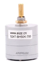 EIZZ 50KAX2 24-Step Attenuator Dual-Unit 50K Stereo Volume Potentiometer 2-gang