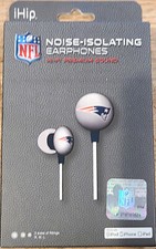 New England Patriots Ear Buds Headphones-ihip NFL