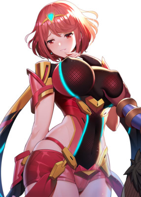 Xenoblade Chronicles 2 - Pyra Weatherproof Anime Sticker 6'' Car Decal