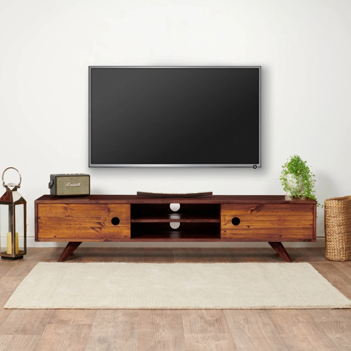 Wood tv cupboard deals