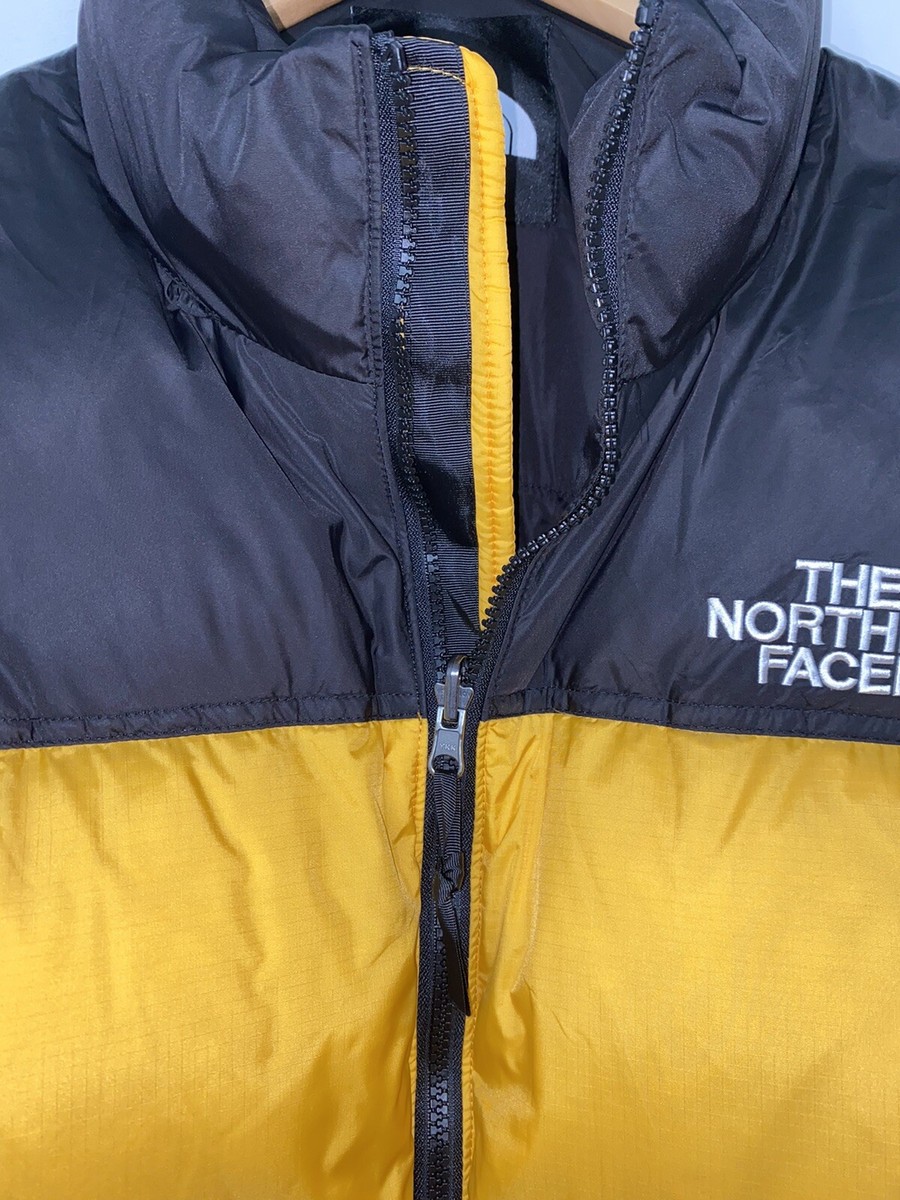 NWOT The North Face Nuptse Jacket 700 Down Puffer Size XL Yellow