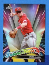 2024 Topps Chrome #FS-14 Matt McLain Future Stars card