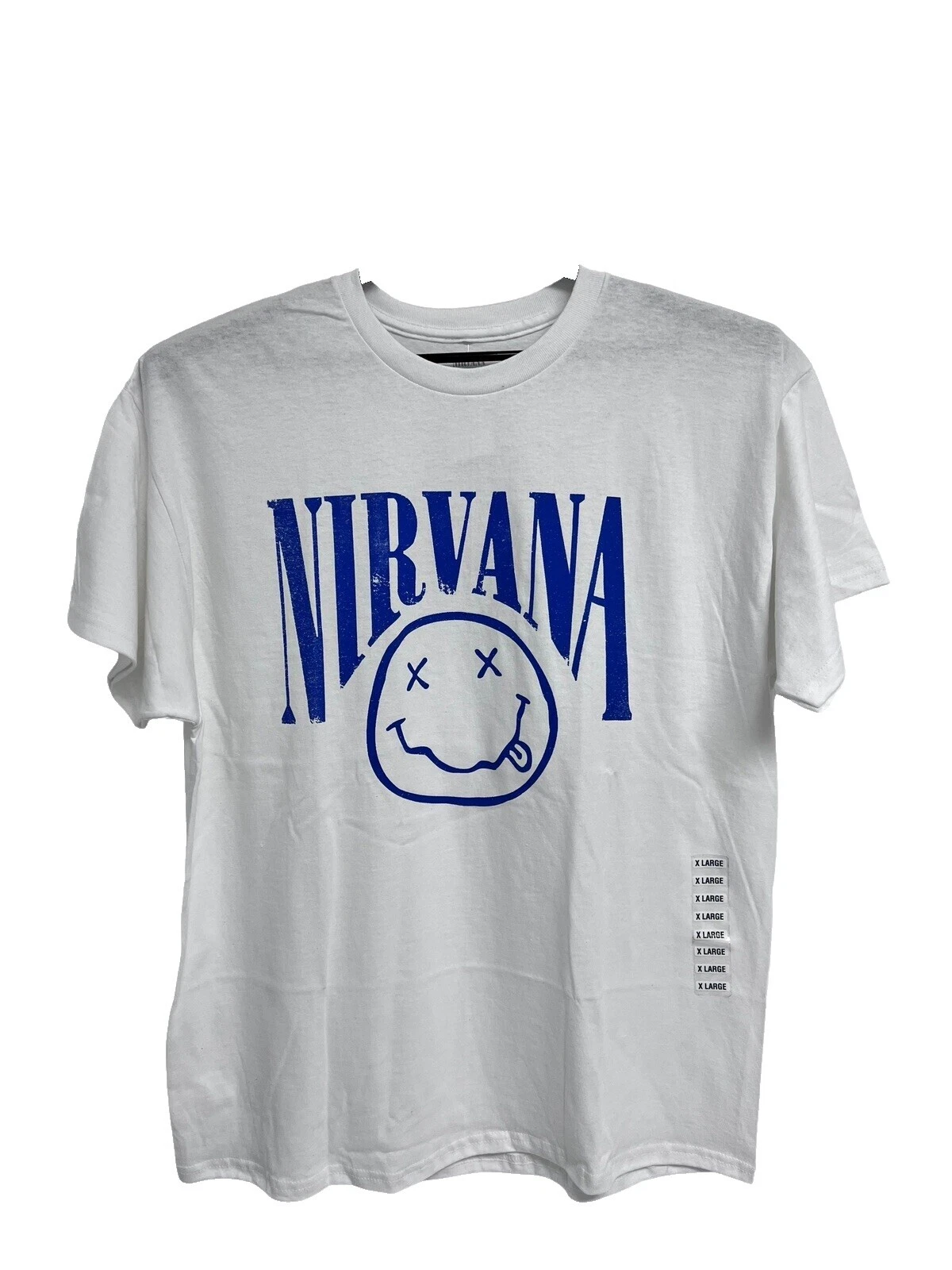 Ropa de tamaño regular Nirvana Blanco para hombres