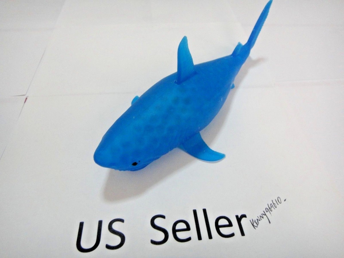Squishy squeeze gel bead filled SHARK toy autism special needs 1 