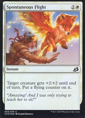 1X SPONTANEOUS FLIGHT FOIL 033/274 IKORIA IKO MTG MAGIC NM X1 (yourdeckbuilder)