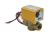 CASE of (12) V2427-A1S Motorized Zone Valve, 2-way, 1" NPT, 24 VAC w/End Switch