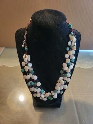 Jay King DTR 925 Sterling Silver multi Strand Necklace in excellent condition H2