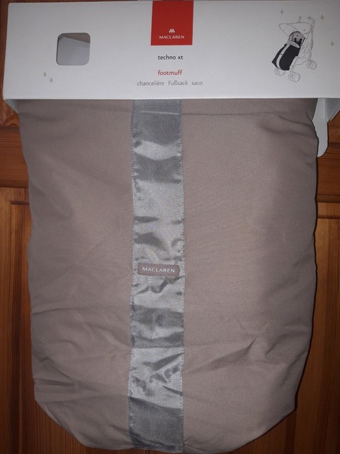 maclaren footmuff xt
