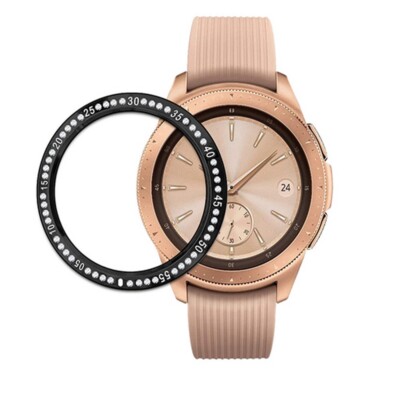 Superior Quality Bling Diamond Bezel Ring Cover for Samsung Gear S3 Frontier NEW