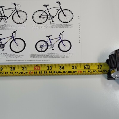 1999 Fuji Bicycle Catalog Edition No.29 Vintage Original Team