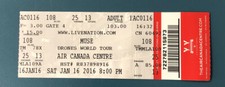 2016 Muse & X Ambassadors Concert Ticket Stub Drones World Tour Toronto Canada