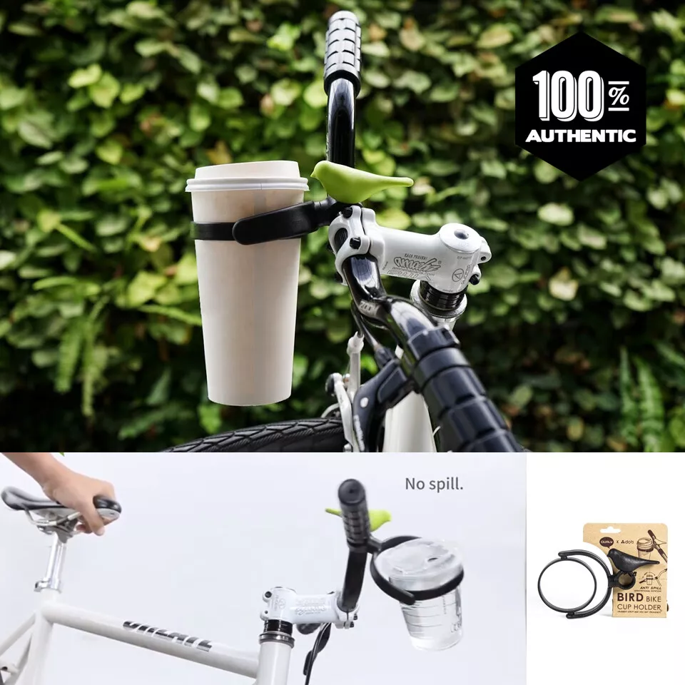 Bird Bicycle Coffee Cup Holder Handlebar Bike Accessories No Spill