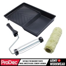 ProDec 9" Roller Cage Frame Tray Kit Emulsion Masonry Paint, Brick, Breeze Block