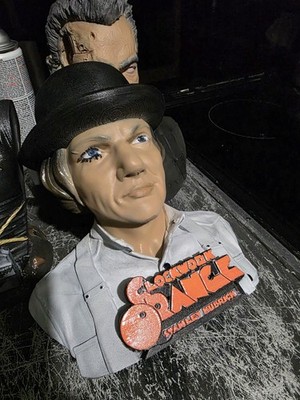 Stanley Kubricks Clockwork Orange Alex Bust Cult Classic Memorabilia Figurine