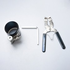 Piston Ring Compressor Tool Set With Pliers Wrench For Consistent Tension Piston Ring Compressor Tool Set With Pliers Wrench For Consistent Tension