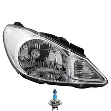 Scheinwerfer Frontscheinwerfer rechts inkl. OSRAM Lampen H4 für Hyundai i10 PA
