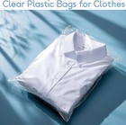9X11 Inch Self-Sealing Clear Plastic Shipping Bags for Clothes, 100 Pack OPP Pol