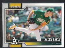 2026 Topps Series 1 Jacob Lopez #76 Athletics