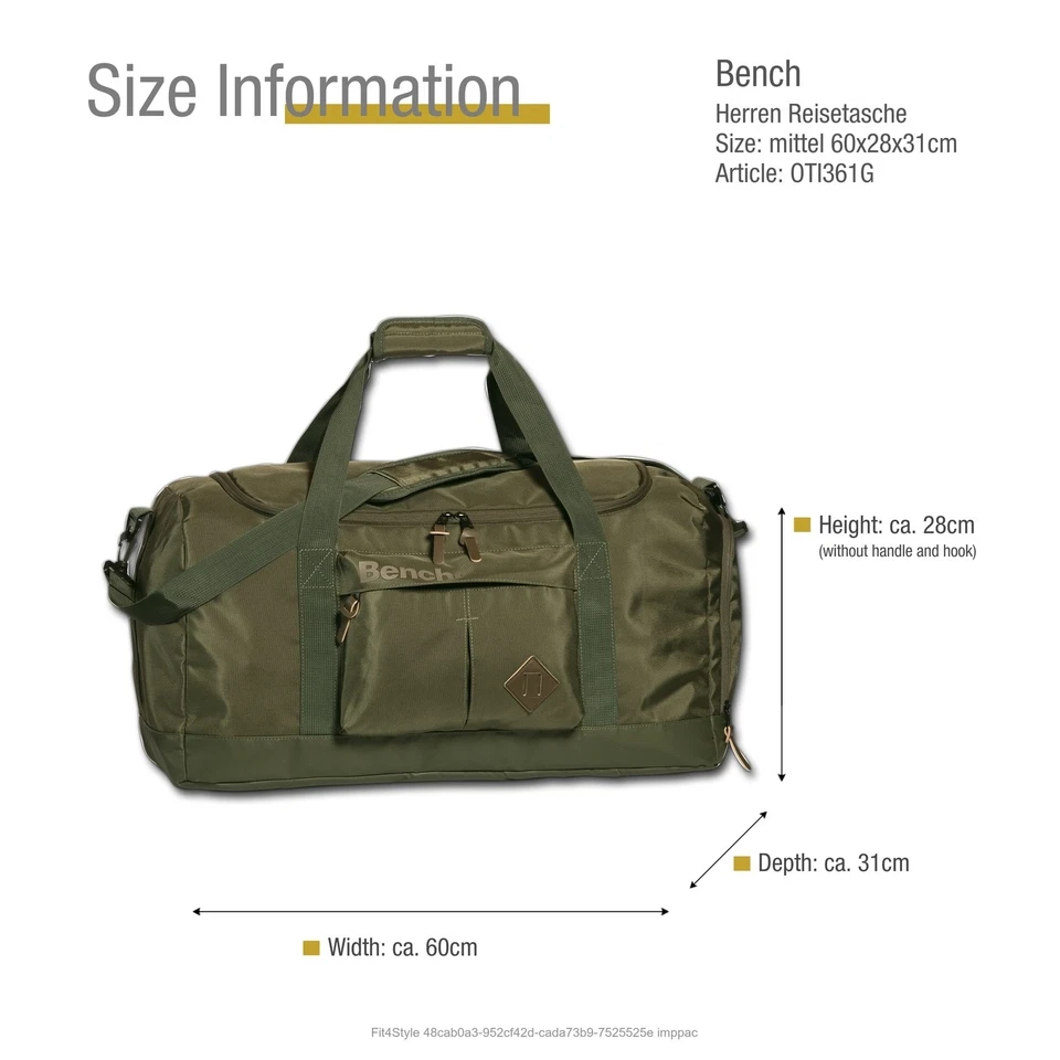 Tasche navy beige Baumwolle Polyester mittel Robin Ruth Damen Jugend OTI361G - Bild 2 von 4