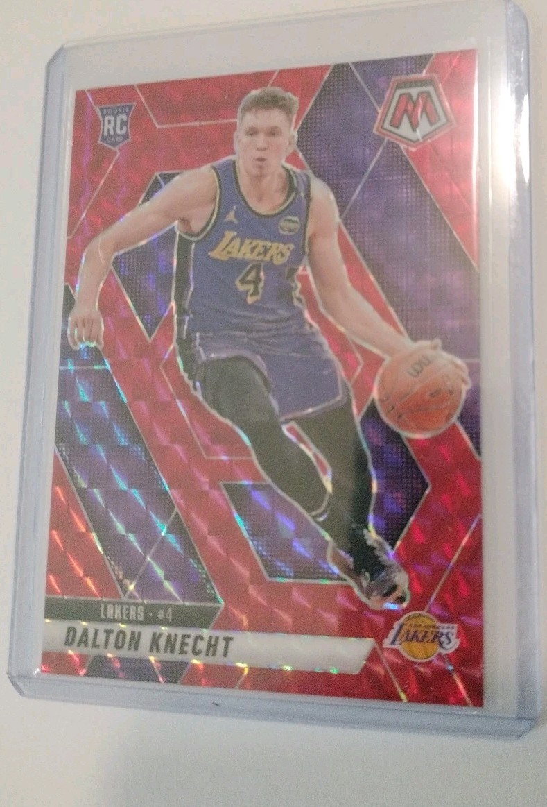 2024-25 Panini Mosaic Dalton Knecht #238 Red RC Rookie Lakers
