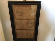 stampa antica con cornice