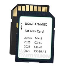 Latest Version Navigation SD Card, GPS SD Map Card Compatible with 2025 CX