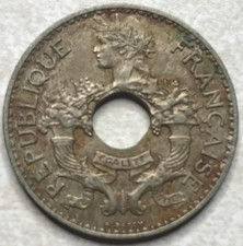 1939 French Indo China France 5 Cent Foreign Coin F98
