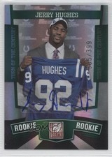 2010 Donruss Elite Rookie Turn of the Century 305/399 Jerry Hughes #186 Auto 9ub