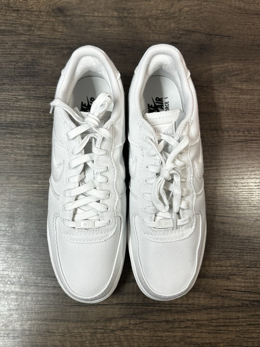 Nike Air Force 1 Low Canvas Pack Triple White HV1204-100 Men's