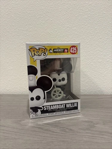 Funko Pop! Vinyl: Disney - Mickey Mouse (Steamboat Willie) #425