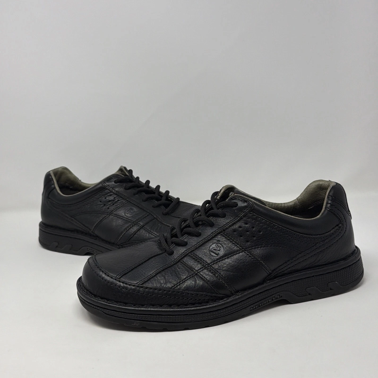 Merrell World Era Black Leather Shoes Men’s 10 World Map Sole Comfort VTG 2010
Opens in a new window