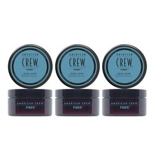  6 Pack American Crew Men's High Hold and Low Shine Hair Fiber 3 oz