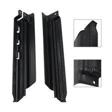 Fork Slider Guard Protector For Kawasaki KDX250 KDX200 KDX125 KLX250 Black