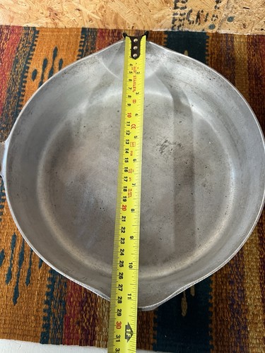 Wagner Ware Sidney -O- (MAGNALITE) 4569M-Friggitrice per pollo profonda con coperchio 11” X 3” profondità - Foto 11 di 13