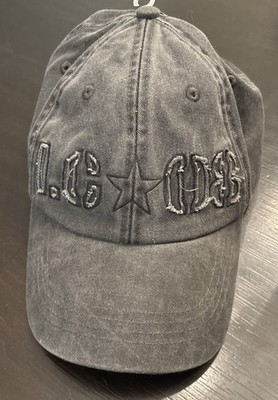 Lee Cooper Distressed Washed Gray With  worn In Look  Hat