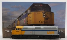 Rapido Trains 80001 HO Scale Via Rail F40PH-2D-DC Diesel Locomotive #6409 LN/Box