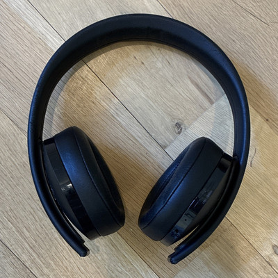PlayStation Gold Wireless 2018 Over-Ear Headset Built-In Mic Black Parts